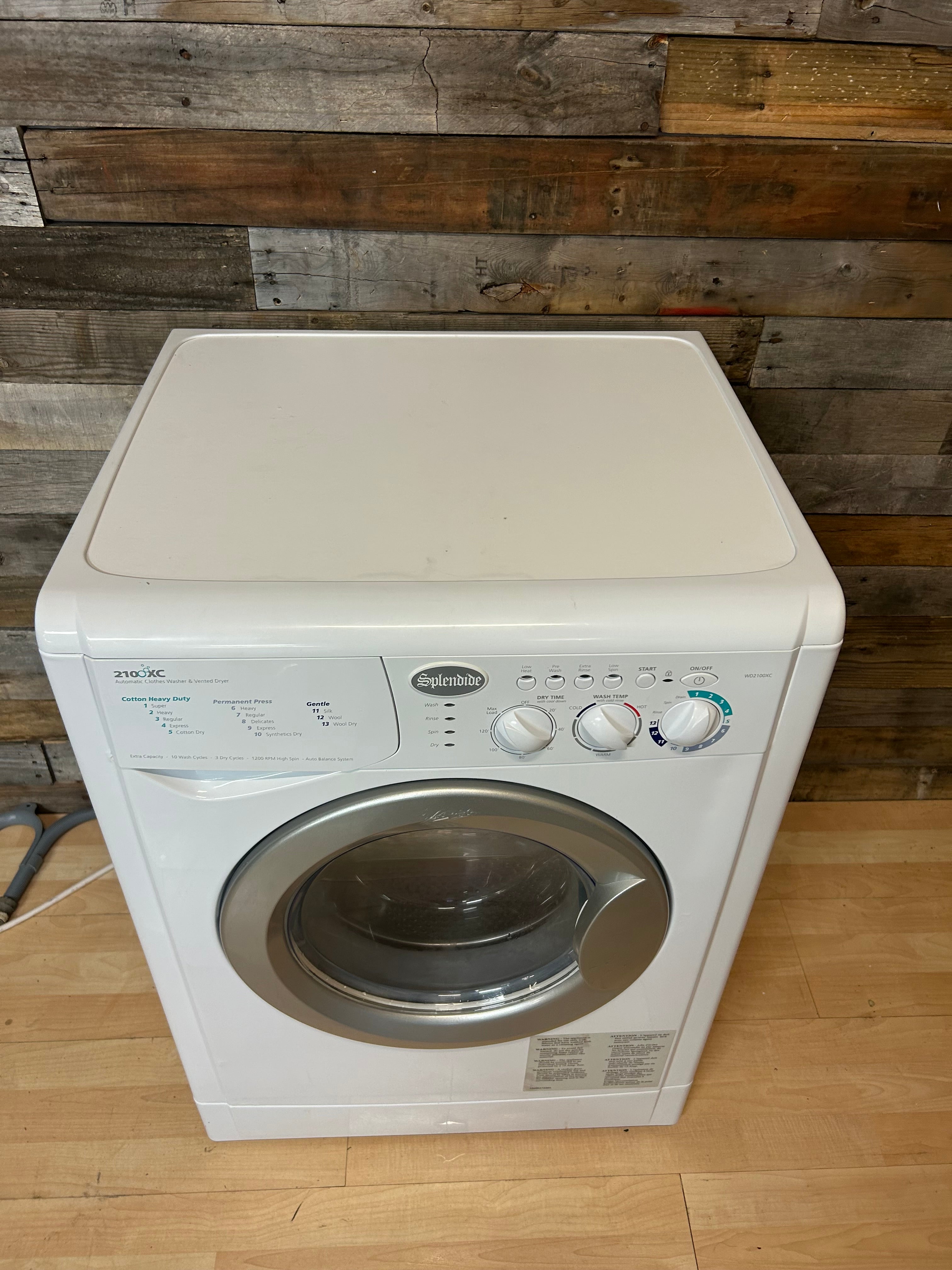 Splendide 2100XC All In 1 Washer/ Dryer