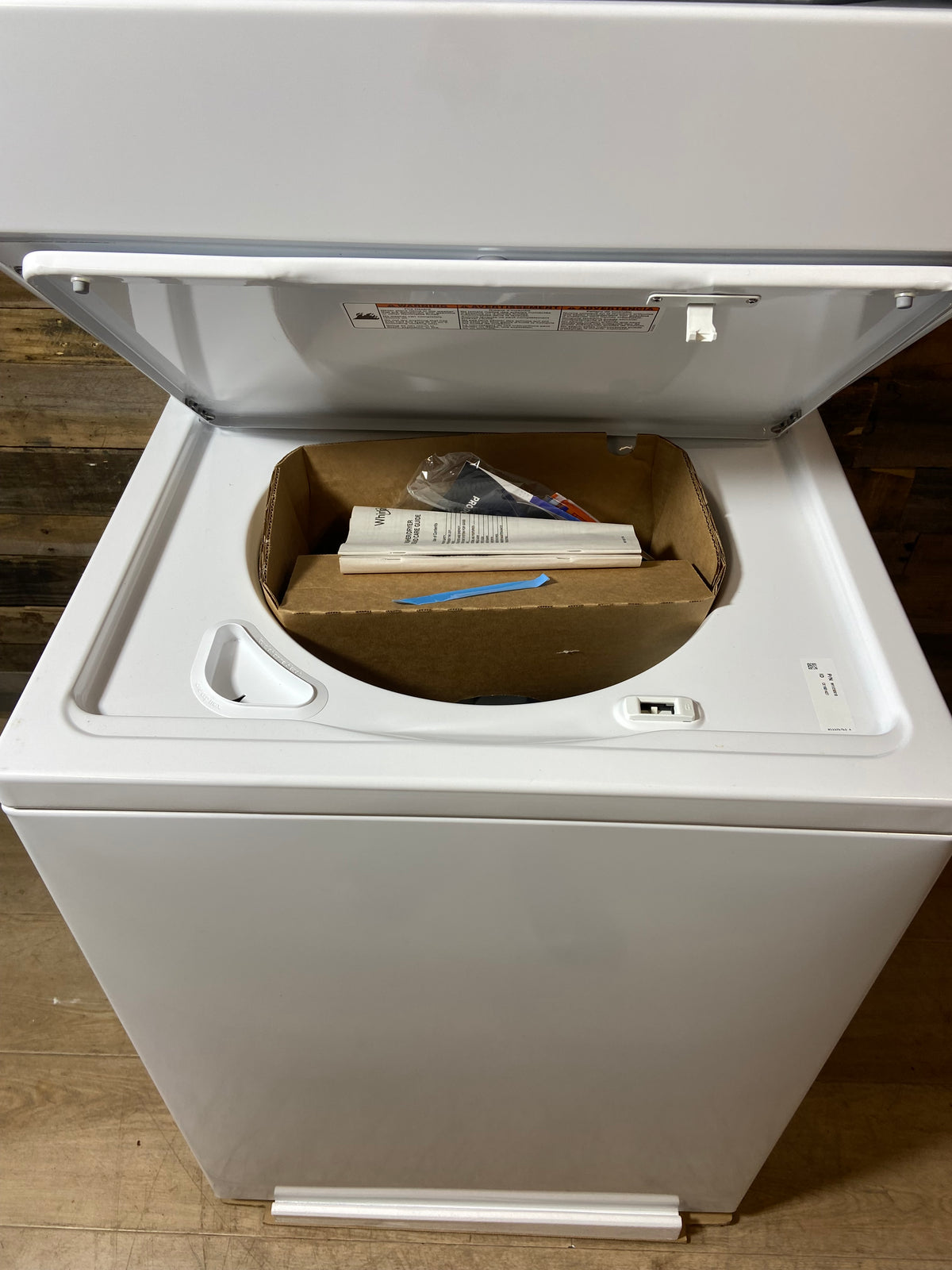 New Whirlpool® White Electric Laundry Center, 3.5 Cu. Ft. Washer, 5.9 Cu. Ft. Dryer