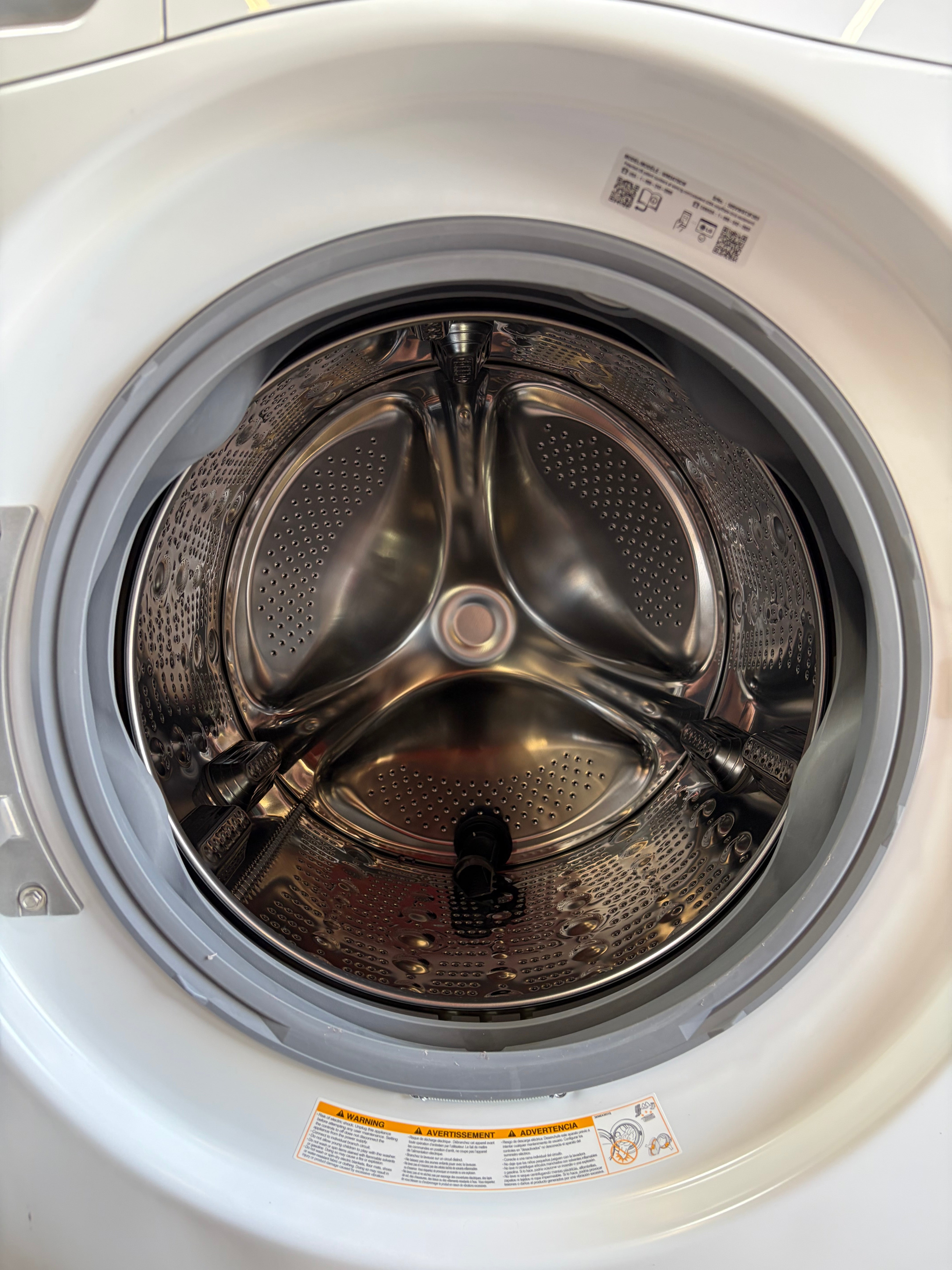 LG Direct Drive White Front Load Set