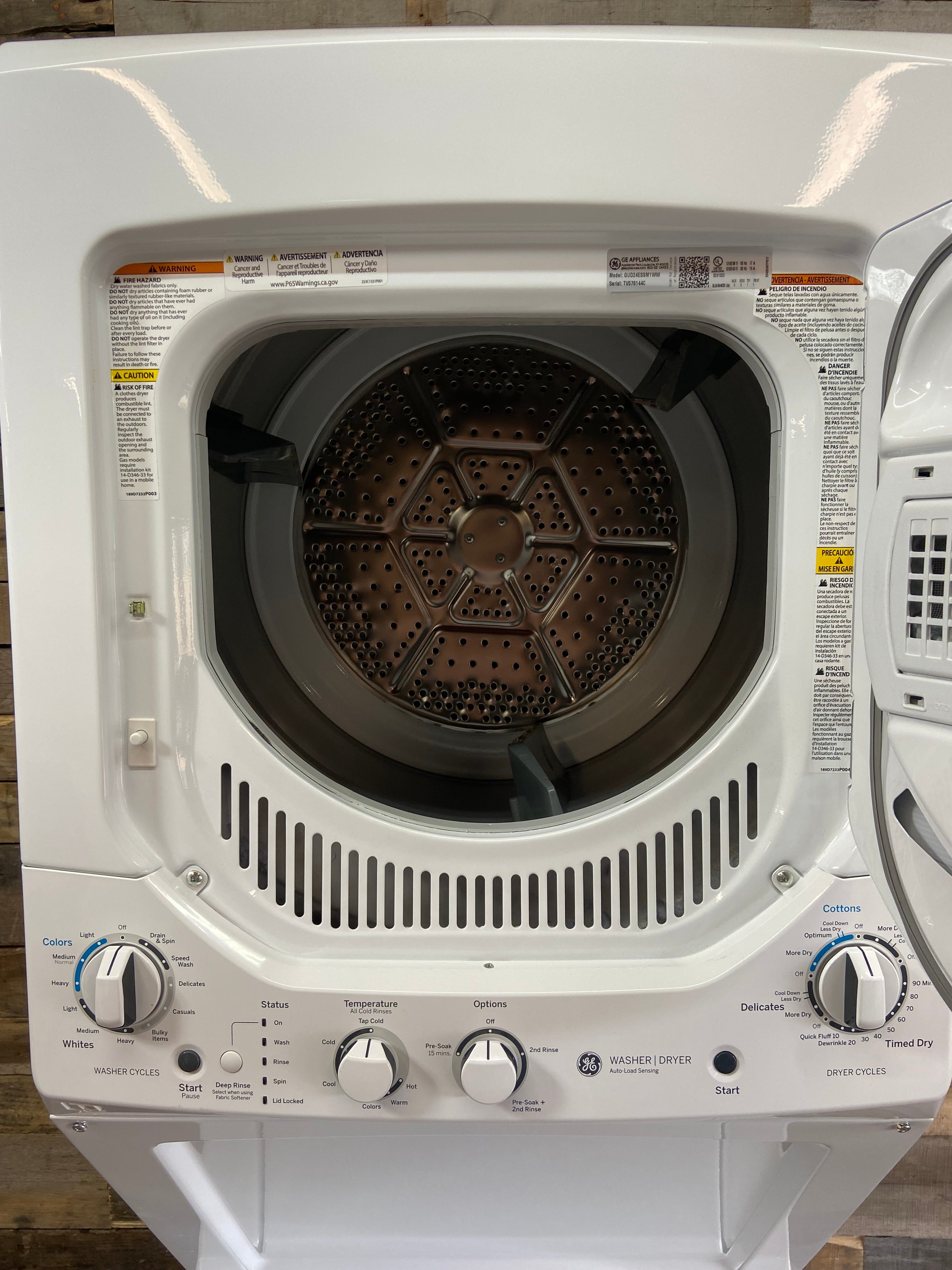 GE 24” Stackable (240v)