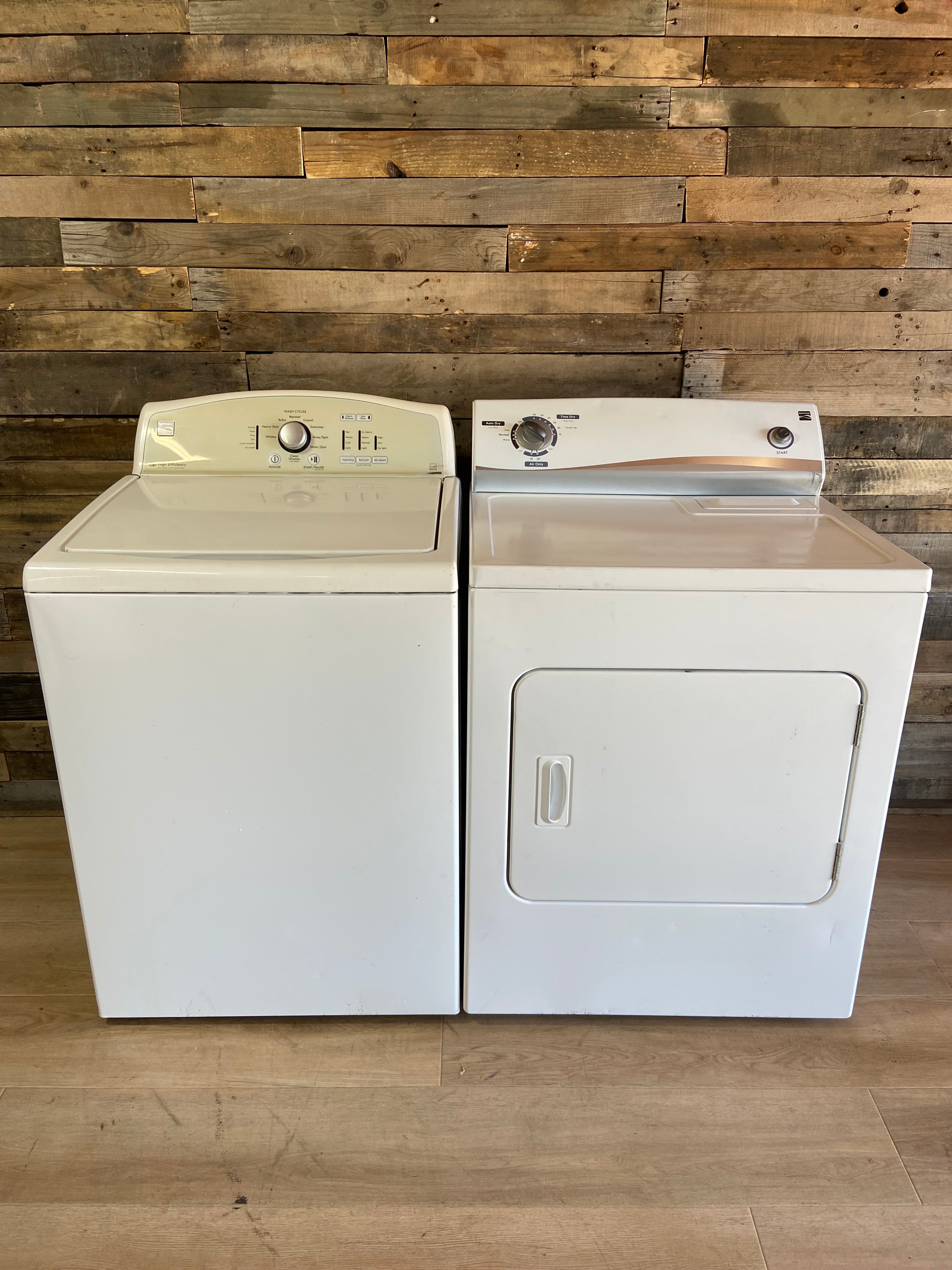 Kenmore Washer Dryer Set