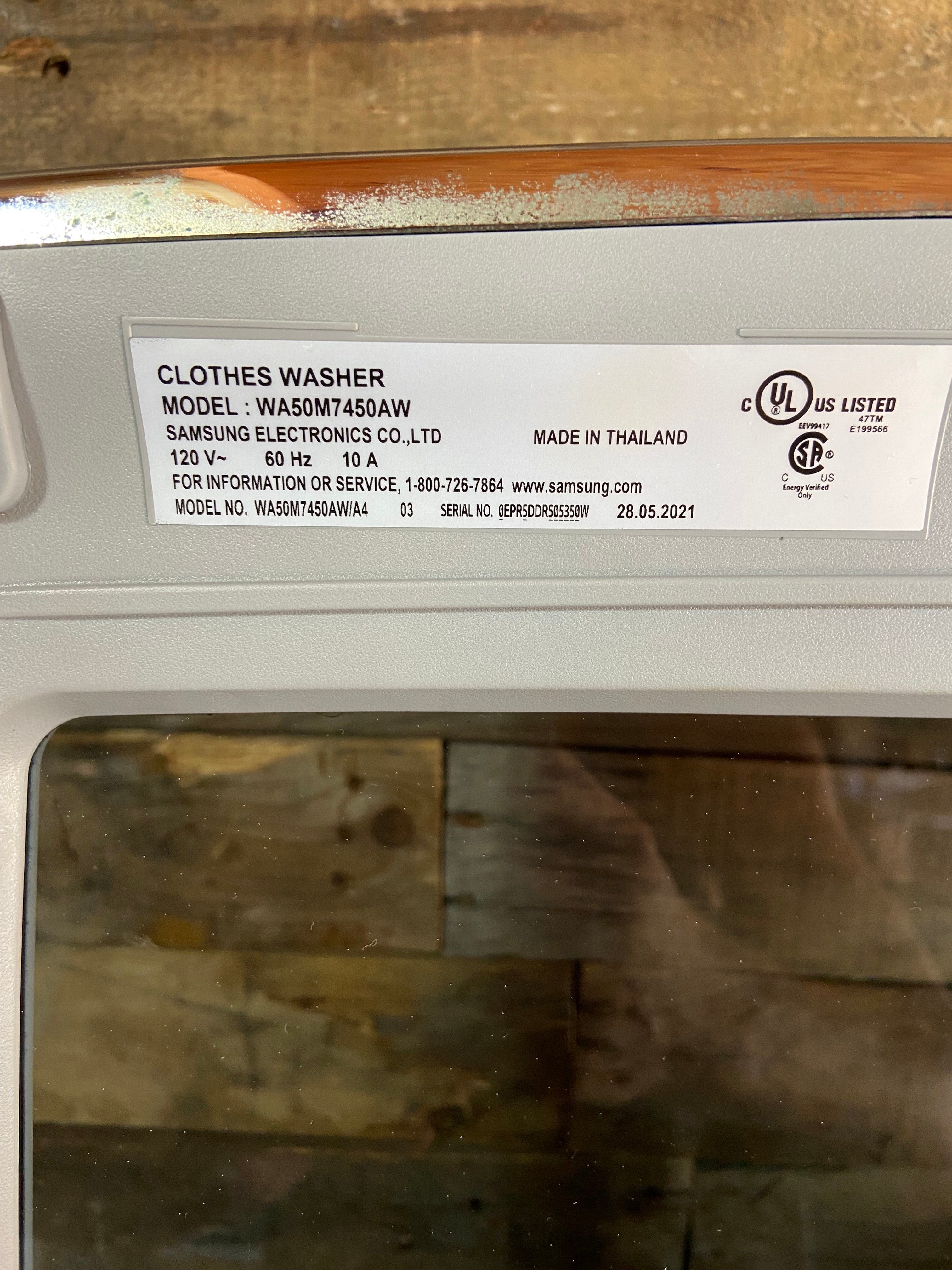Samsung Top Load Large Capacity Washer & Dryer Set