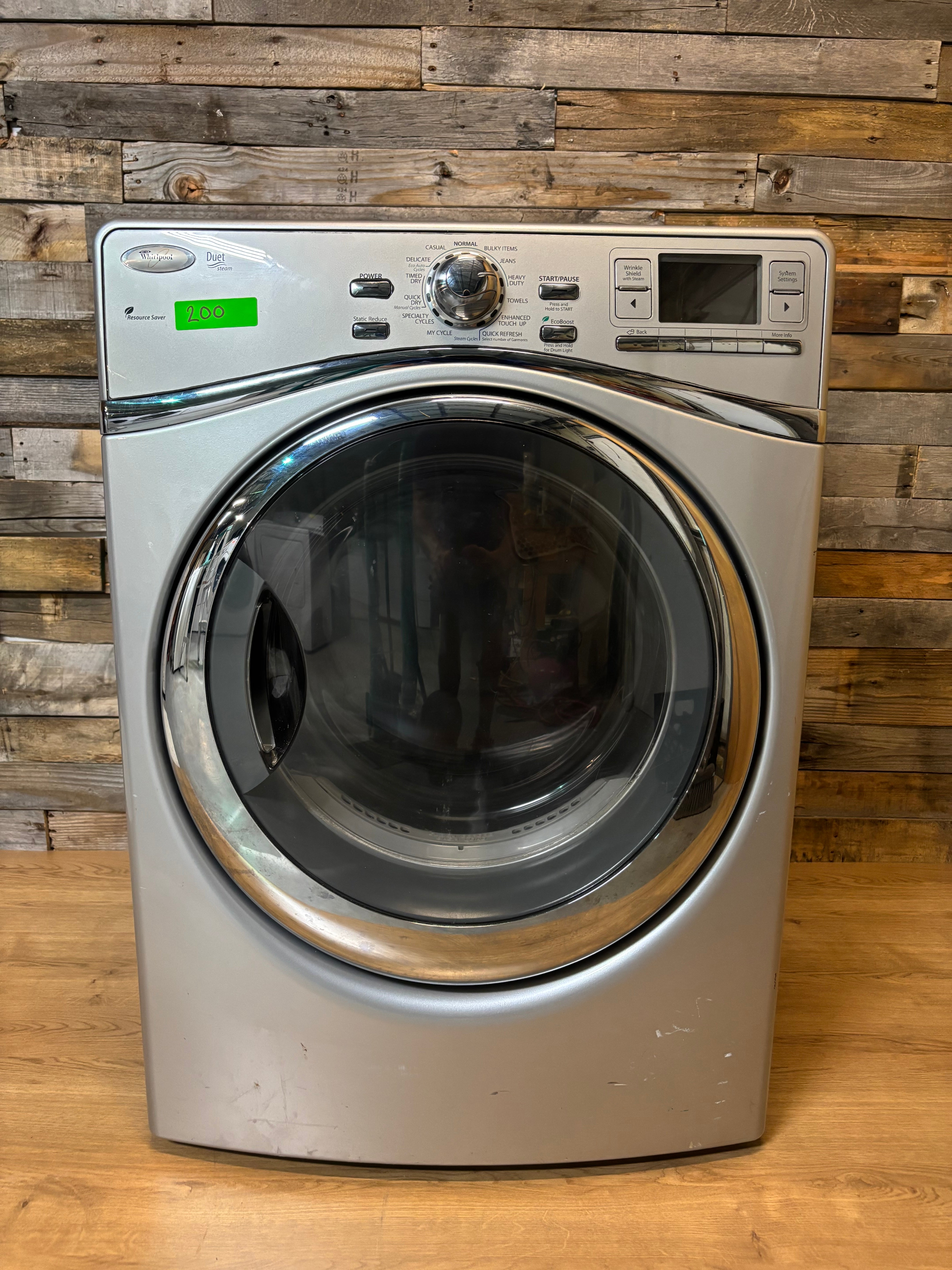 Grey Whirlpool Duet Dryer
