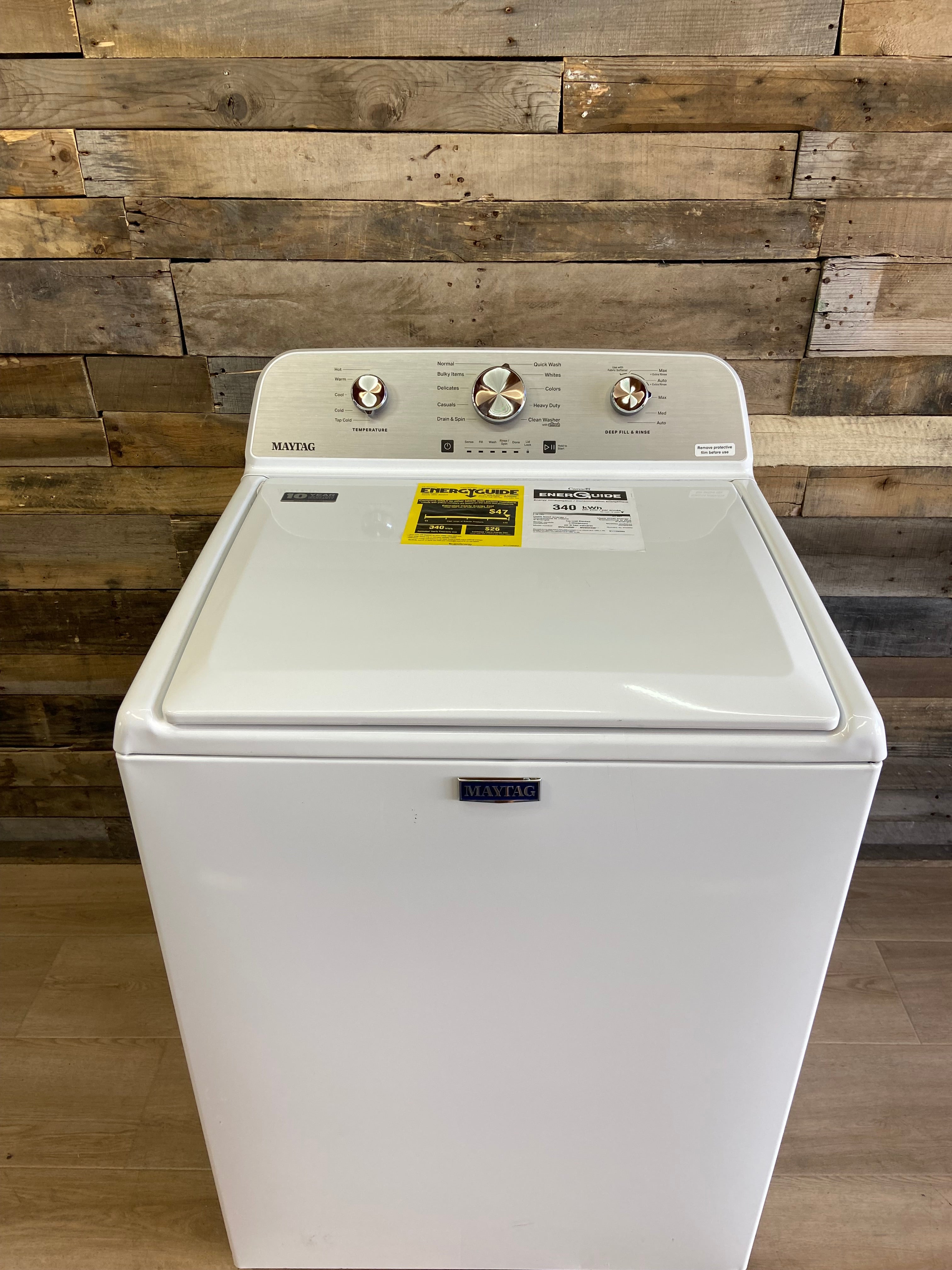 Maytag MVW4505MW2 4.5 Cu. Ft. Top Load Washer with Power™ Agitator (White)