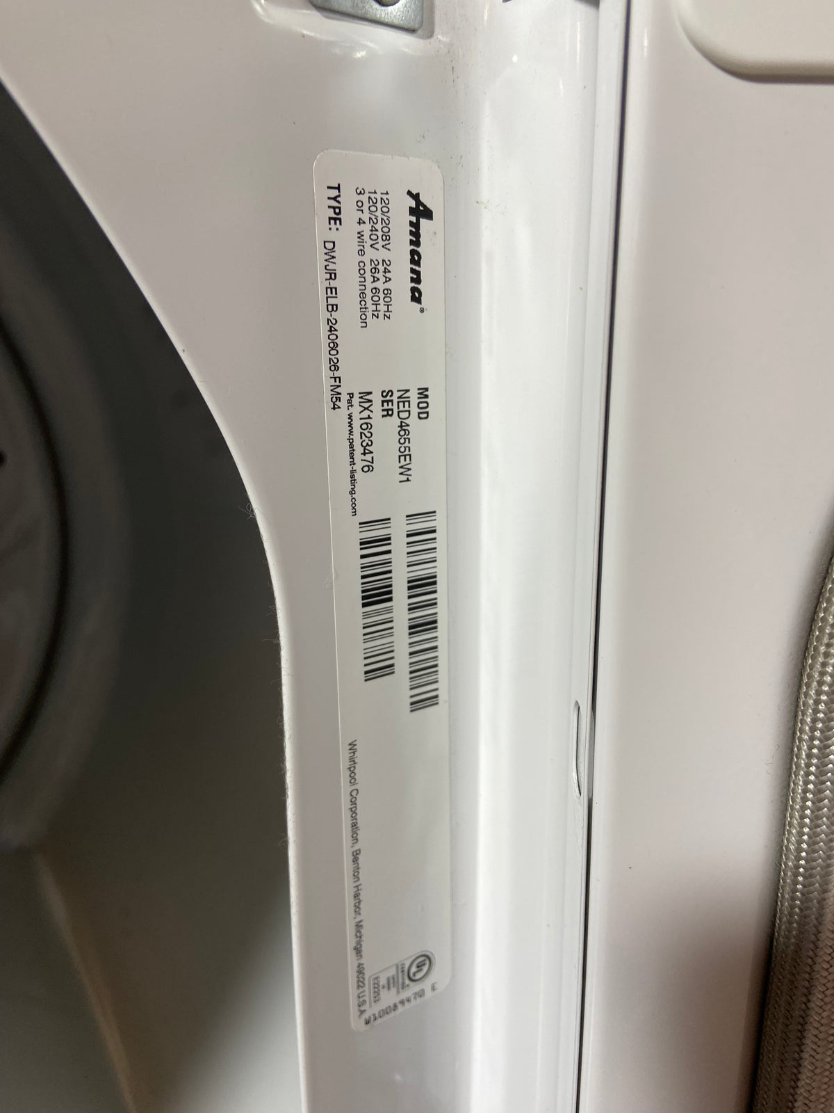 Amana Top Load Large Capacity Washer & Dryer set