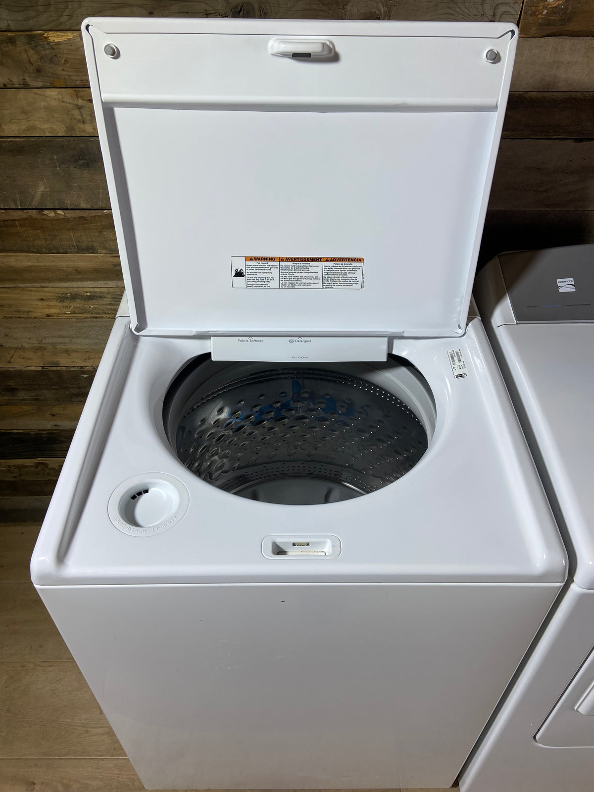 Kenmore Top Load Large Capacity Washer & Dryer Set