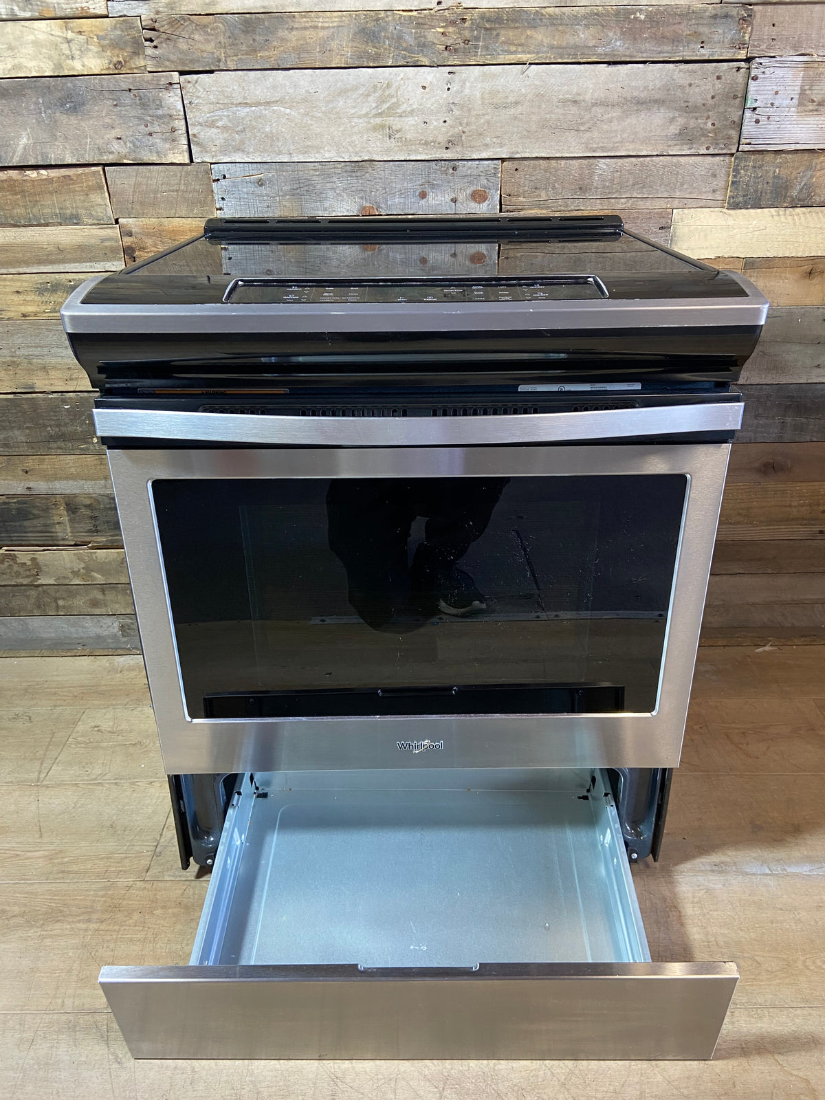 Whirlpool Stainless Steel Slide in Range