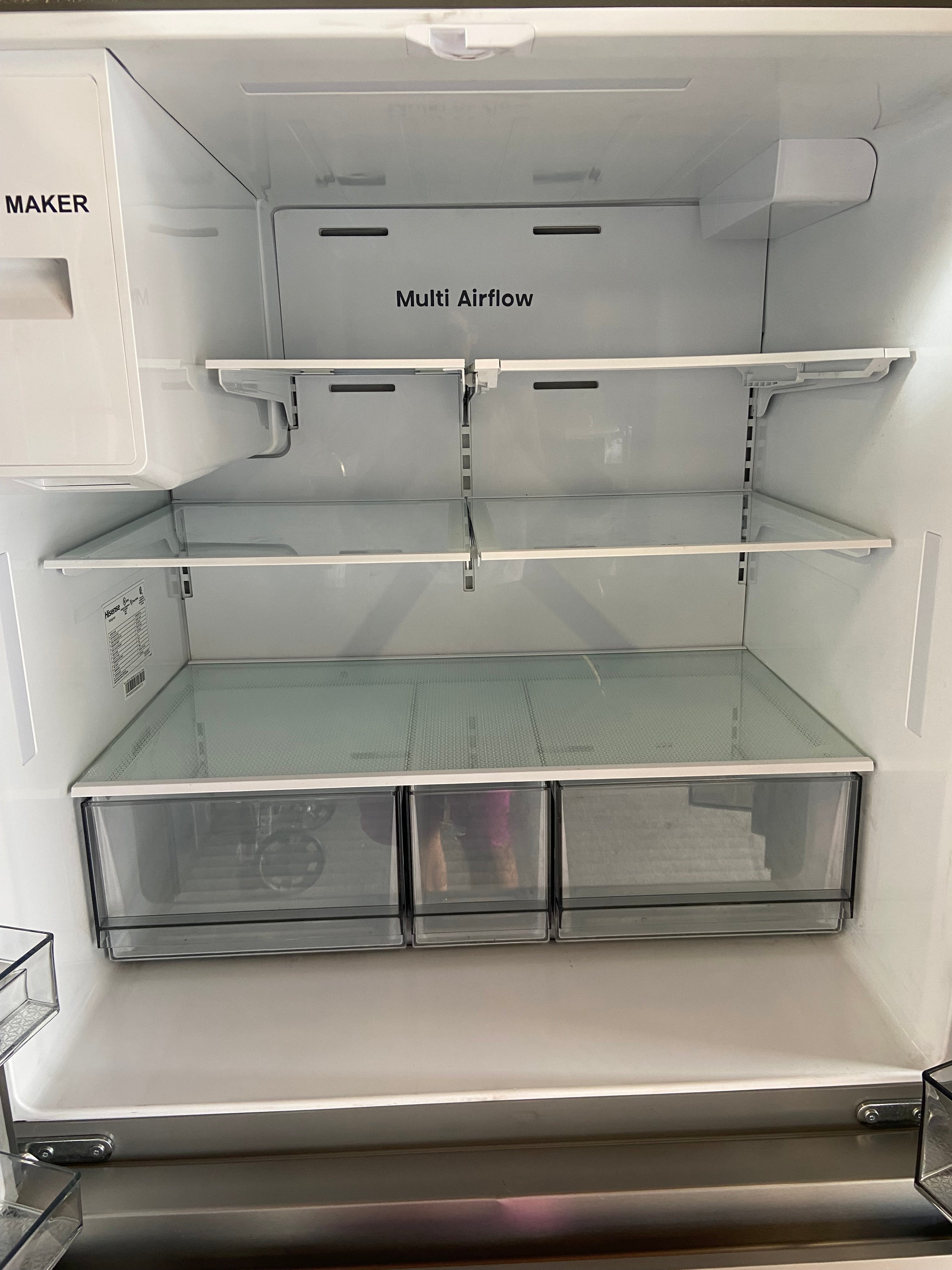 Hisense 4-Door French Door Refrigerator