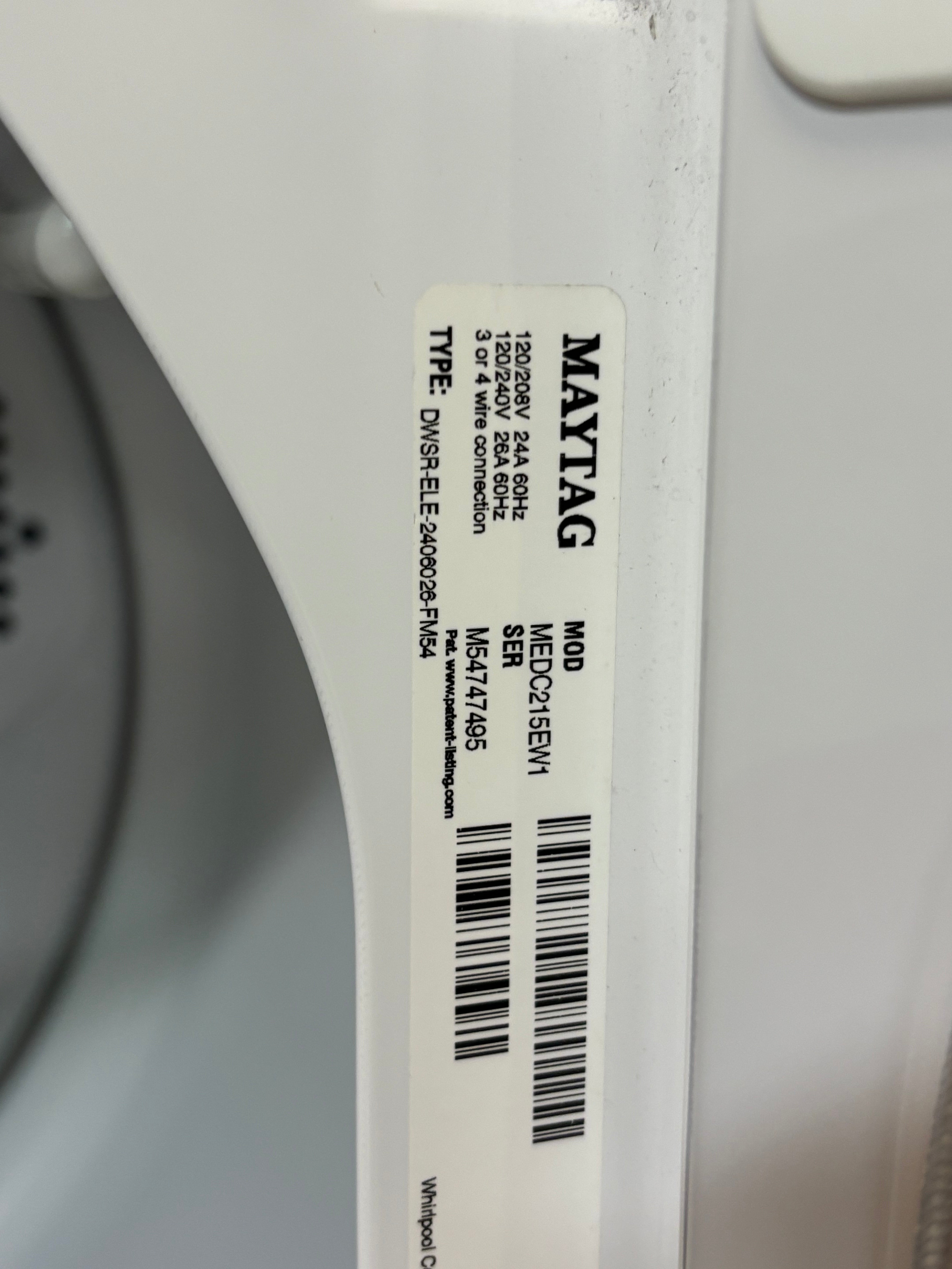 Maytag Centennial Large Capacity Top Load Set