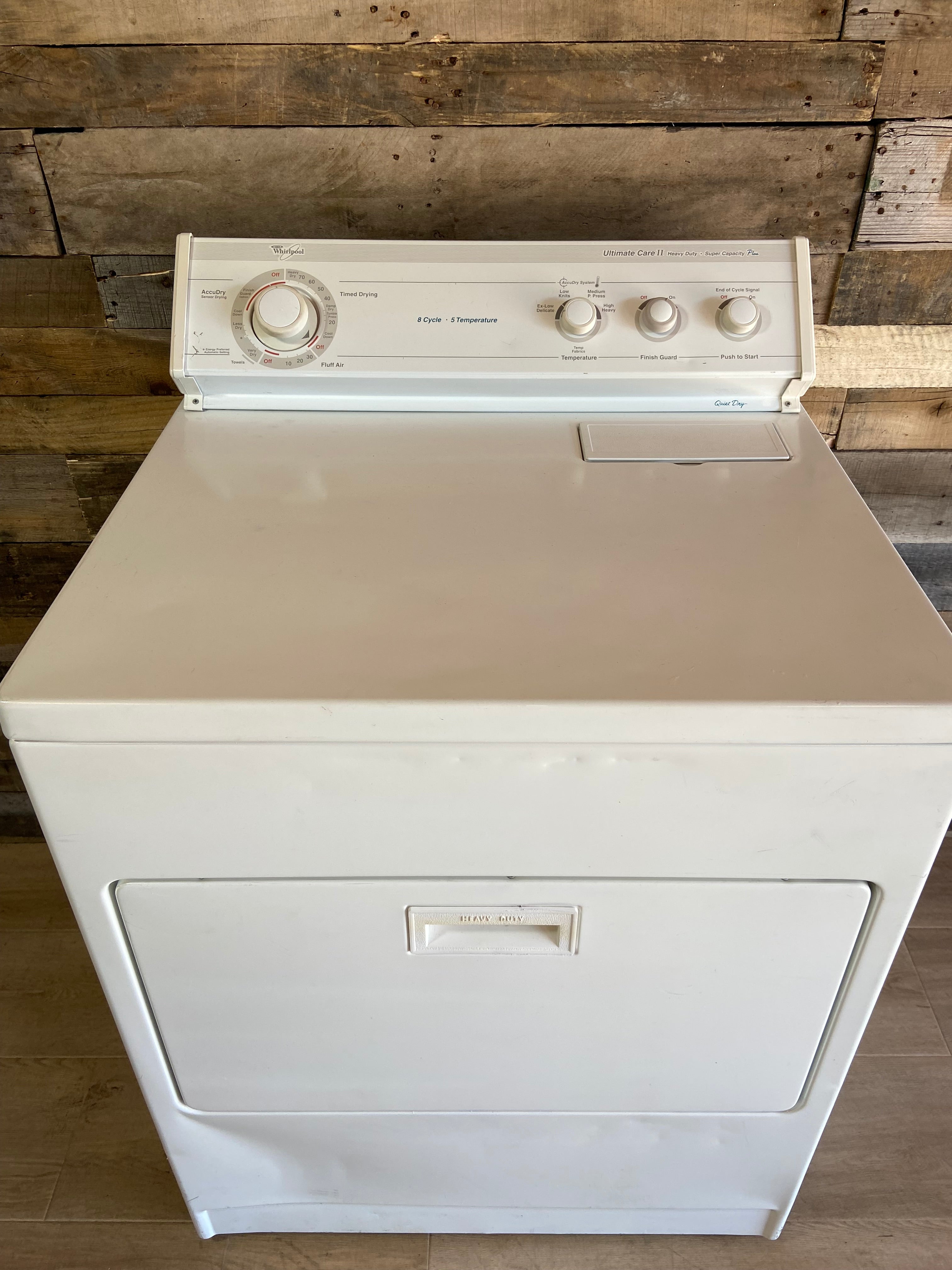 Whirlpool White Dryer