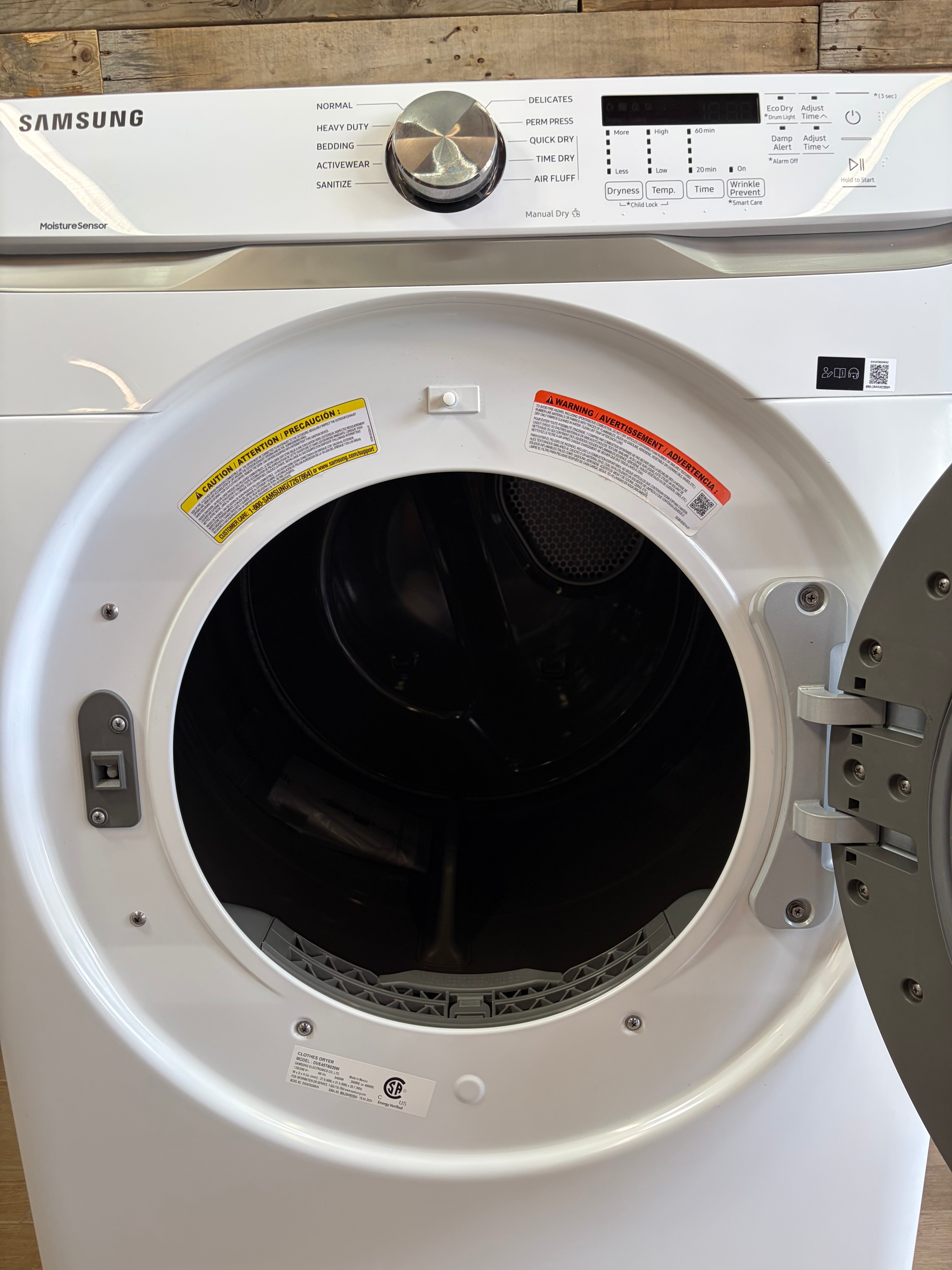Samsung 7.5-Cu. Ft. Front-Load Electric Dryer with Sensor Dry