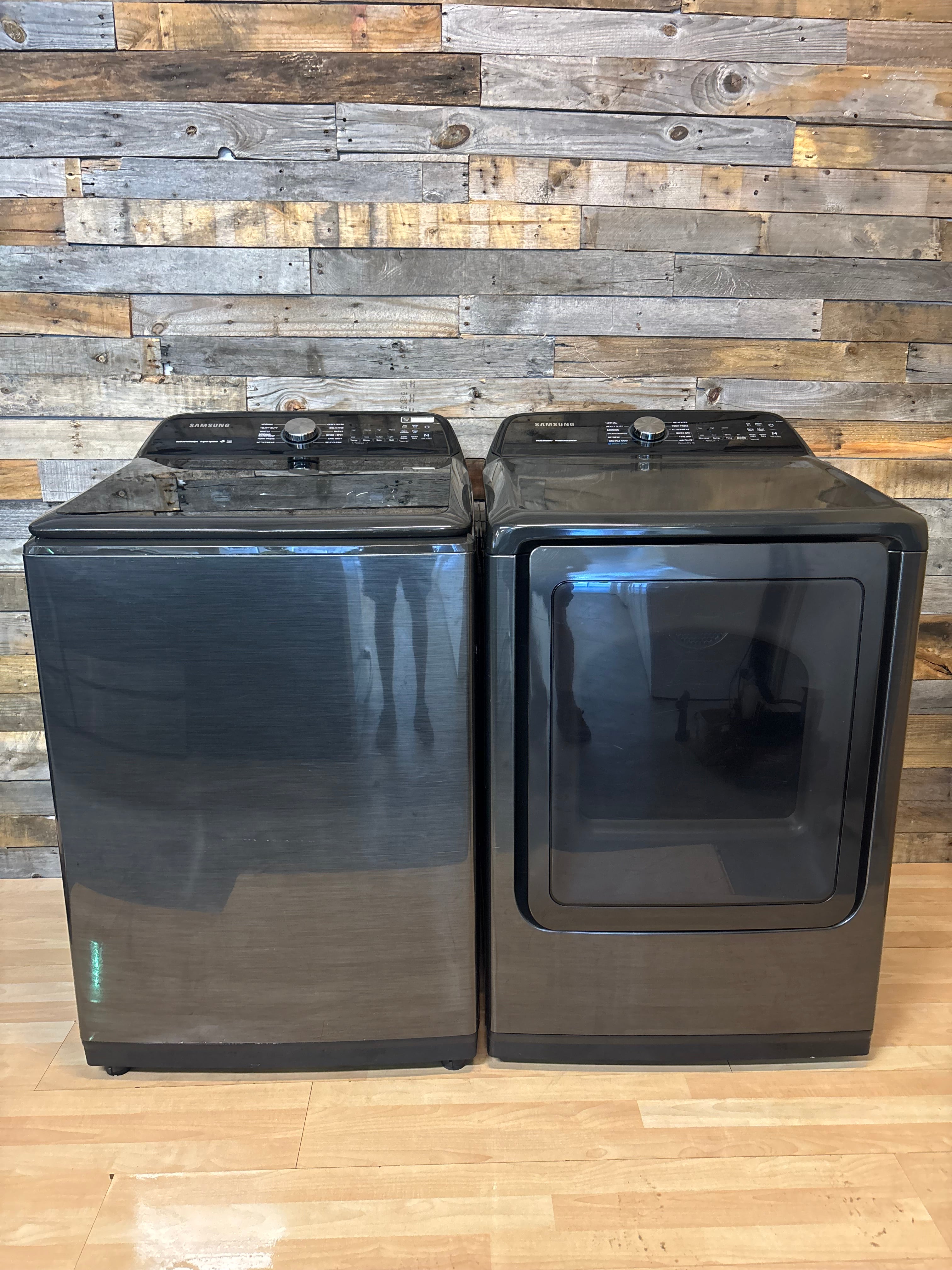 Samsung Black Stainless Active WaterJet Glass Top Set