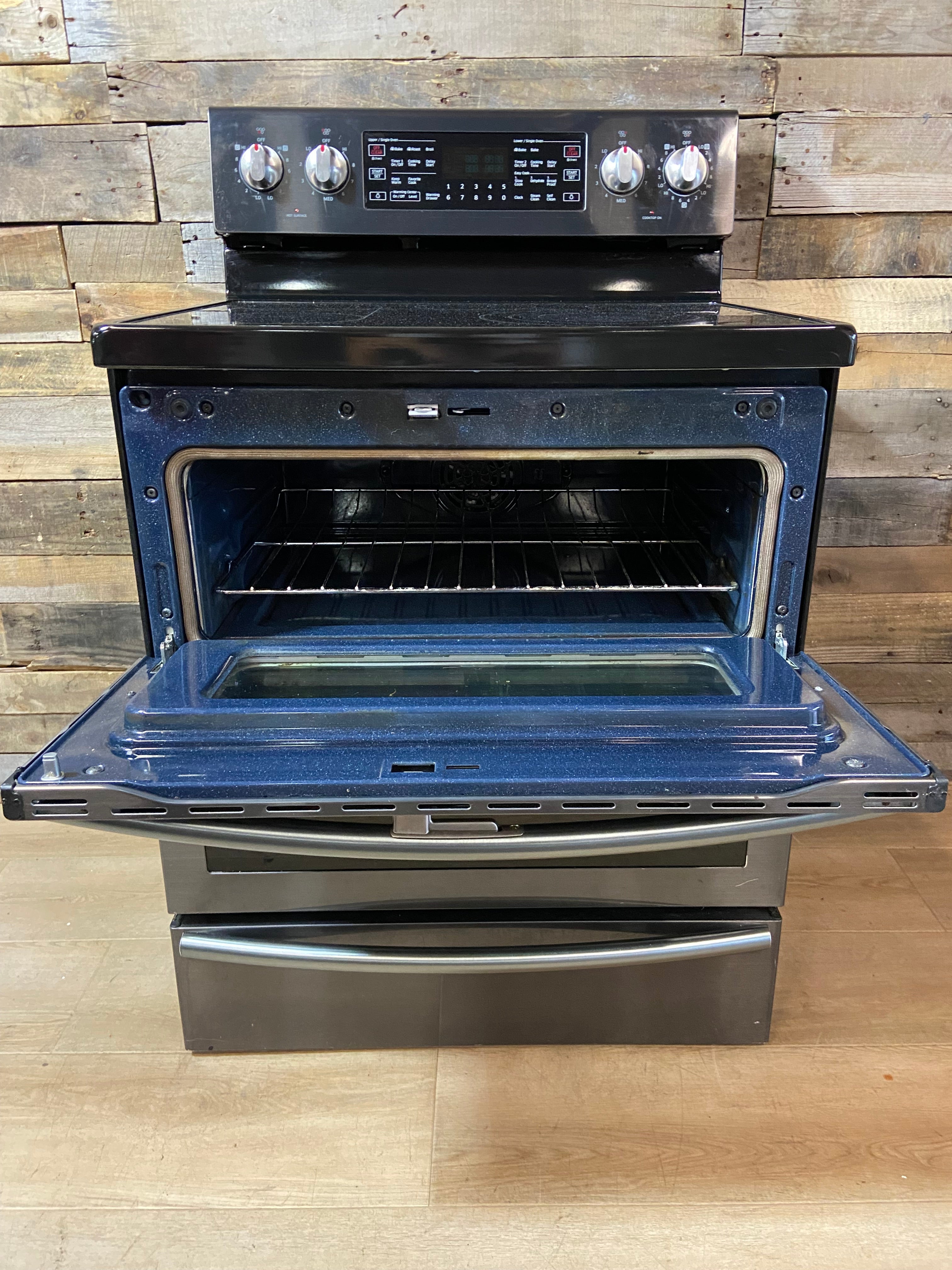 Samsung Black Stainless Double Oven