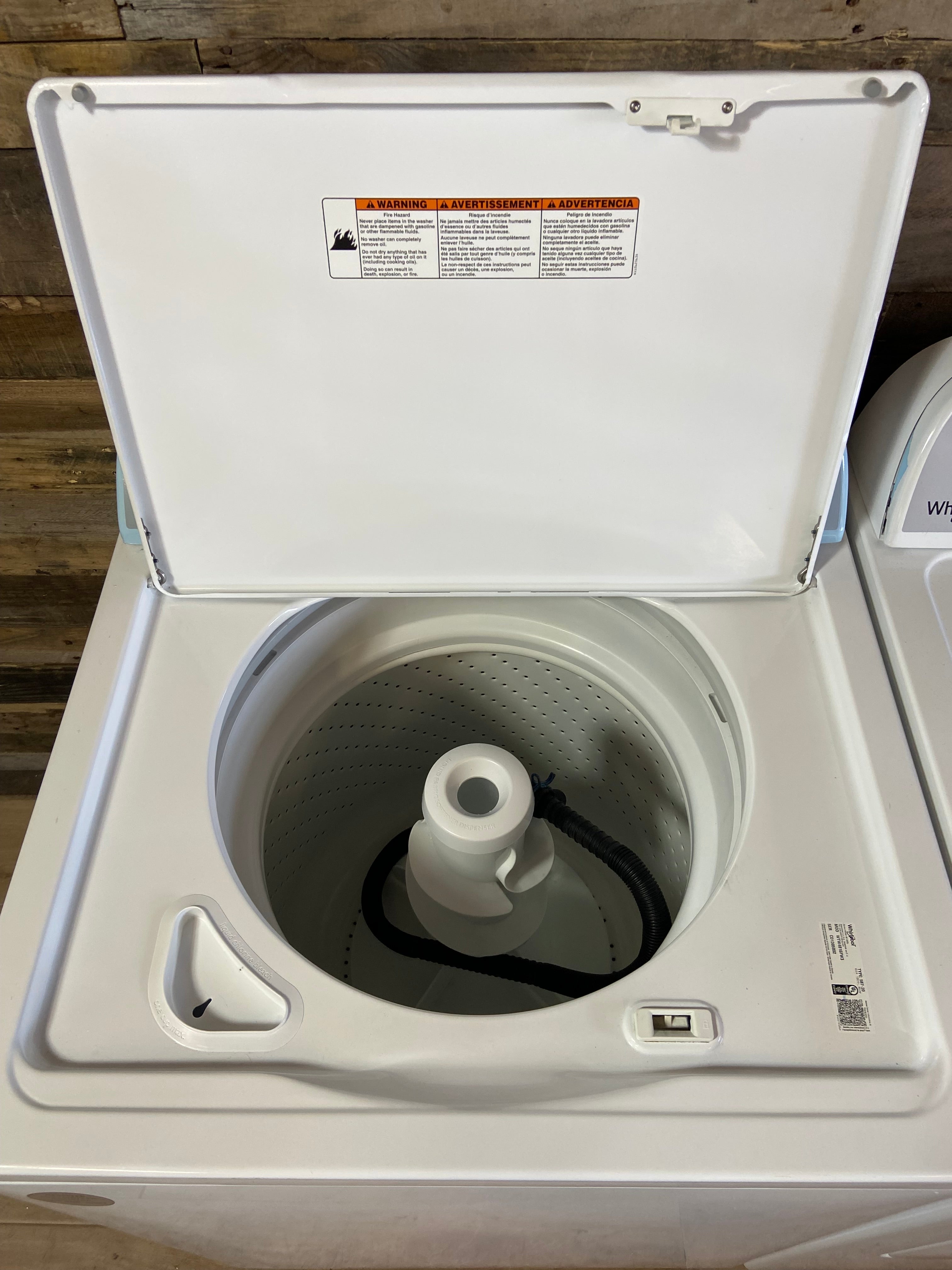 Whirlpool Top Load Washer & Dryer Set