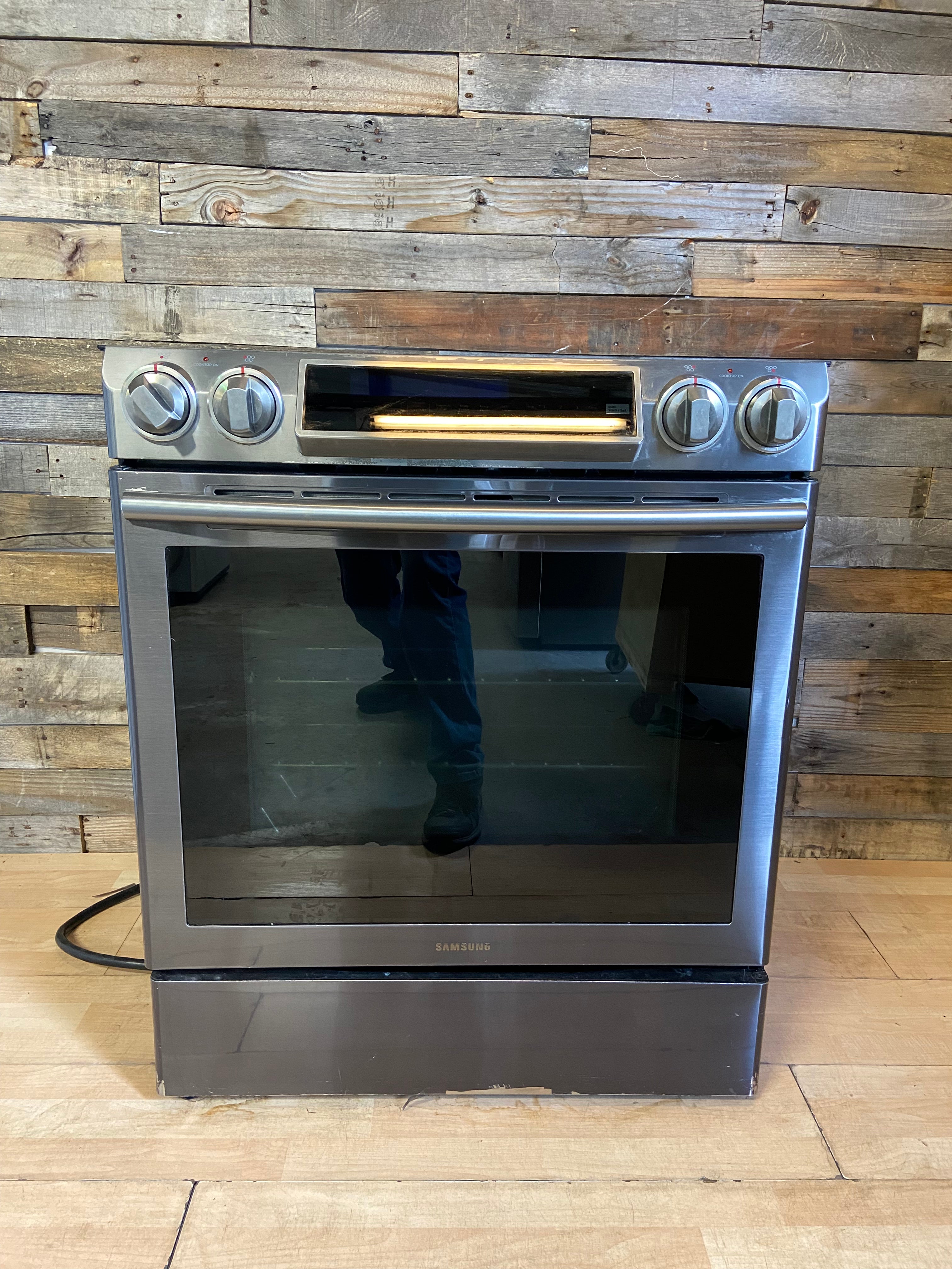Samsung Black Stainless Slide in Convection Range